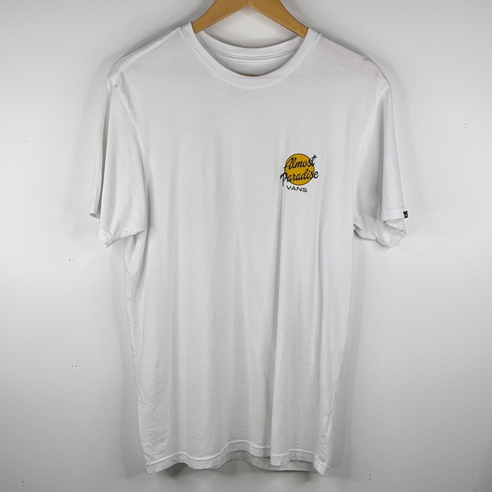 Vans Medium Shirt Paradise Taxi white